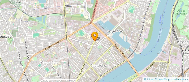 localisation de l'entreprise PRINC'ESS  BORDEAUX