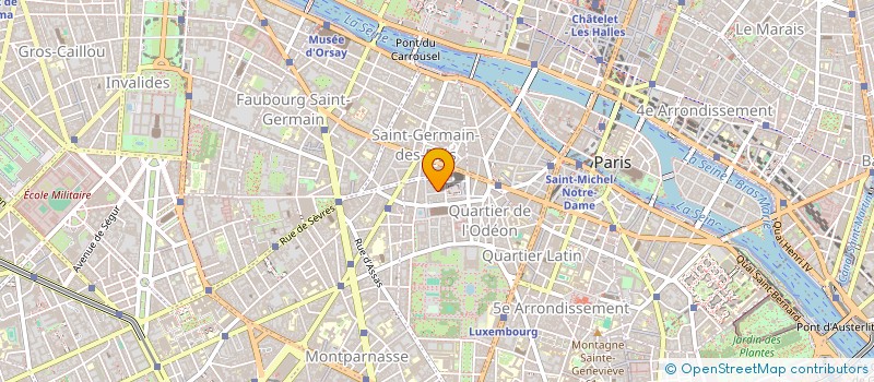 localisation de l'entreprise PRINC GEST DIFFUSS DEMARQUES à PARIS