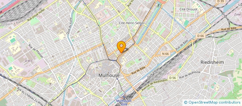 localisation de l'entreprise PRINCE  MULHOUSE