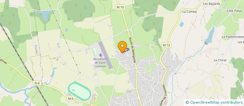 localisation de l'entreprise PRINCE  SAINT-GALMIER