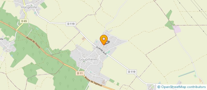localisation de l'entreprise PRINCE AUGUST à GOUPILLIERES