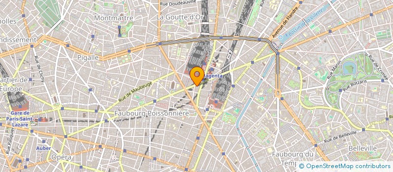 localisation de l'entreprise PRINCE BLEU  PARIS