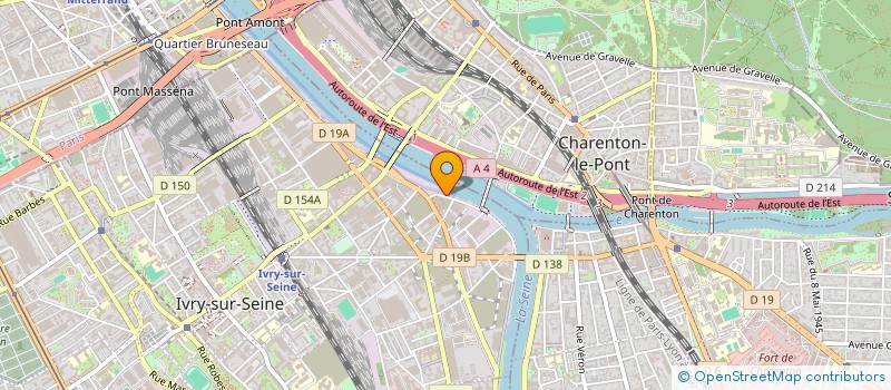 localisation de l'entreprise PRINCE DE PARIS  IVRY-SUR-SEINE