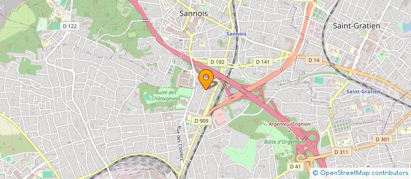 localisation de l'entreprise PRINCE DRIVE  ARGENTEUIL