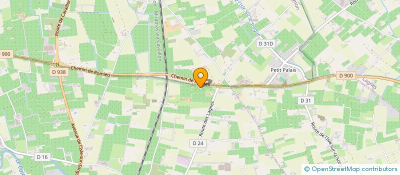 localisation de l'entreprise PRINCE ETRAZ  CAVAILLON