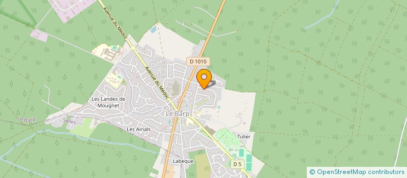 localisation de l'entreprise PRINCE NOIR  LE BARP