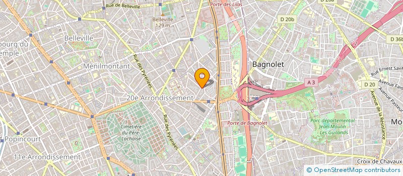 localisation de l'entreprise PRINCE SENDRA  PARIS