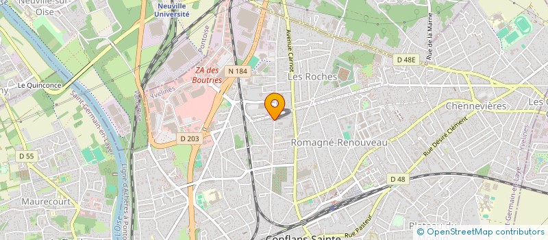 localisation de l'entreprise PRINCECARS  CONFLANS-SAINTE-HONORINE