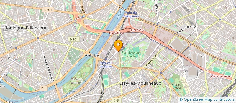 localisation de l'entreprise PRINCEPS à ISSY-LES-MOULINEAUX