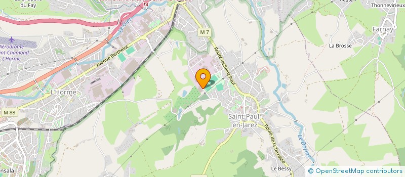 localisation de l'entreprise PRINCEPS ALU  SAINT-PAUL-EN-JAREZ