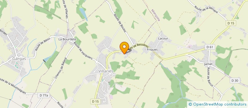 localisation de l'entreprise PRINCESS  VILLARIES