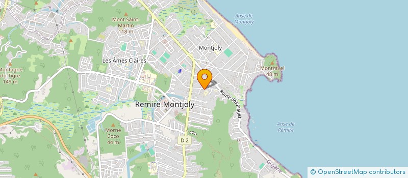 localisation de l'entreprise PRINCESS ENTREPRISES  CAYENNE