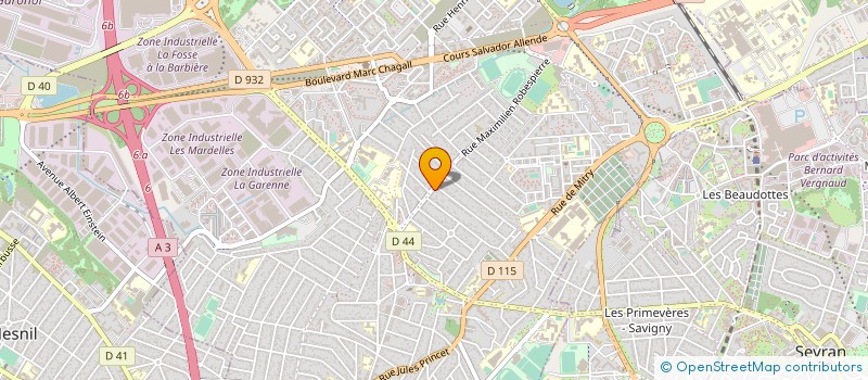 localisation de l'entreprise PRINCESS RAHMA à AULNAY-SOUS-BOIS
