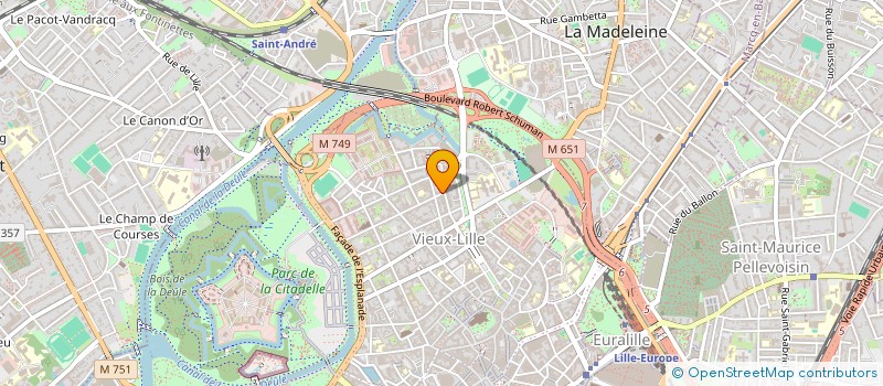 localisation de l'entreprise PRINCESSE 41 à LILLE
