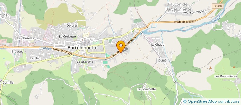 localisation de l'entreprise PRINCESSE à BARCELONNETTE