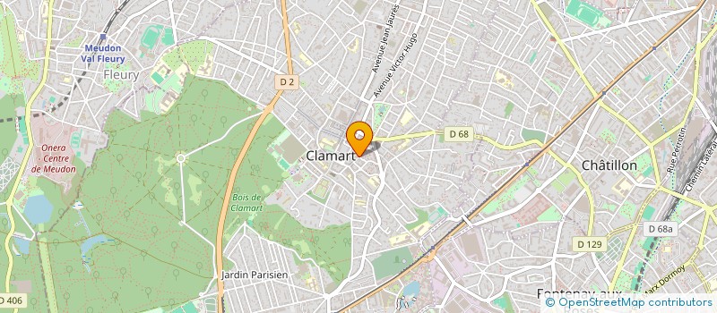 localisation de l'entreprise PRINCESSE A à CLAMART
