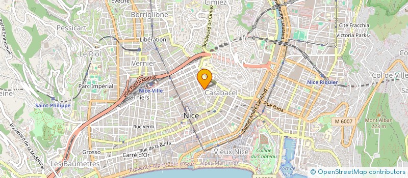 localisation de l'entreprise PRINCESSE DE KIEV à NICE