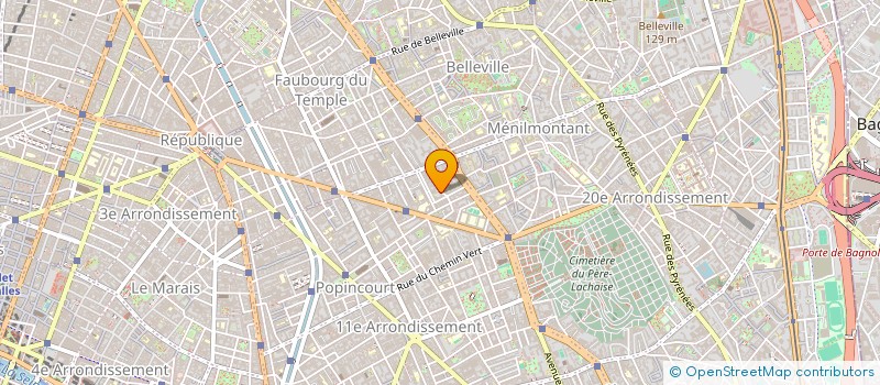 localisation de l'entreprise PRINCESSE DIDON  PARIS 11