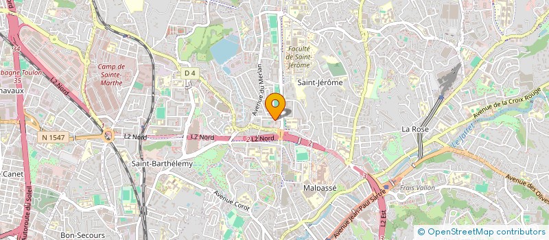 localisation de l'entreprise PRINCESSE MERIEM à MARSEILLE