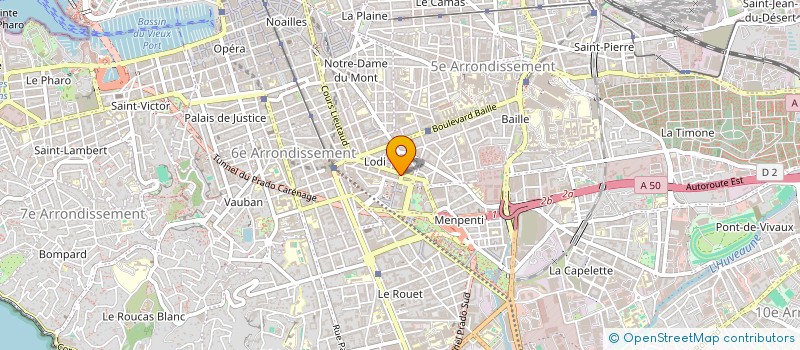 localisation de l'entreprise PRINCESSE MINA à MARSEILLE