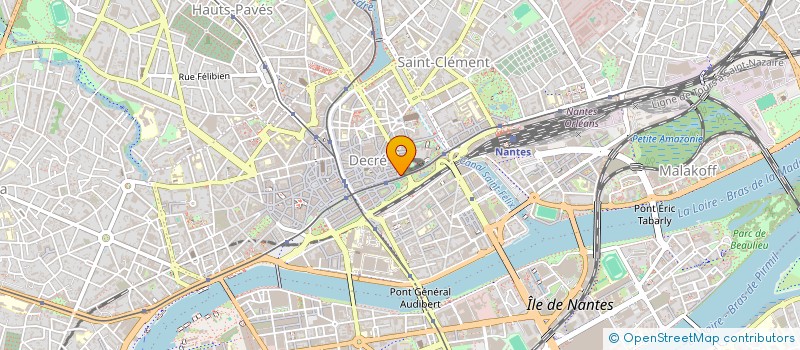 localisation de l'entreprise PRINCESSE MOGADOR à NANTES