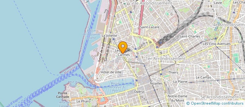 localisation de l'entreprise PRINCESSE WALLY à MARSEILLE