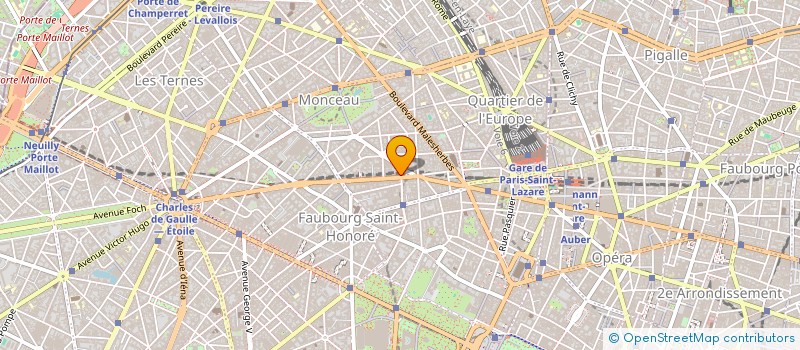 localisation de l'entreprise PRINCET à PARIS