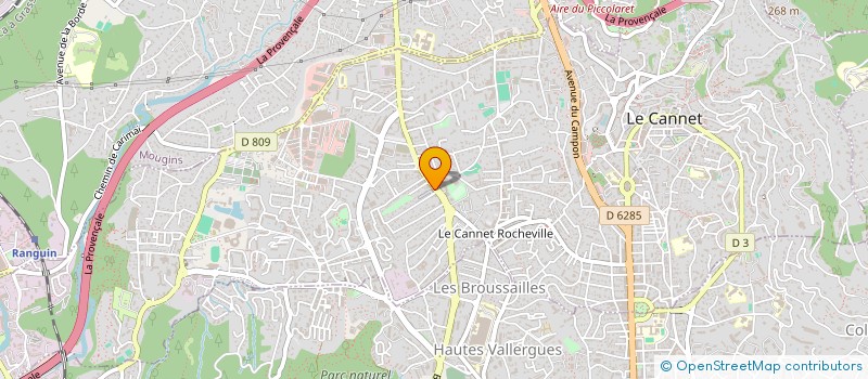 localisation de l'entreprise PRINCIPAL à LE CANNET