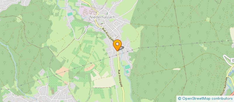 localisation de l'entreprise PRINCIPALE  NIEDERHASLACH