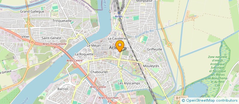 localisation de l'entreprise PRINCIPARLES à ARLES