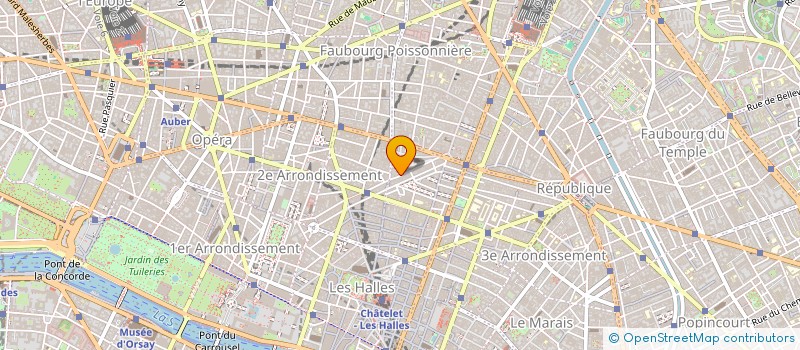 localisation de l'entreprise PRINCIPE  PARIS