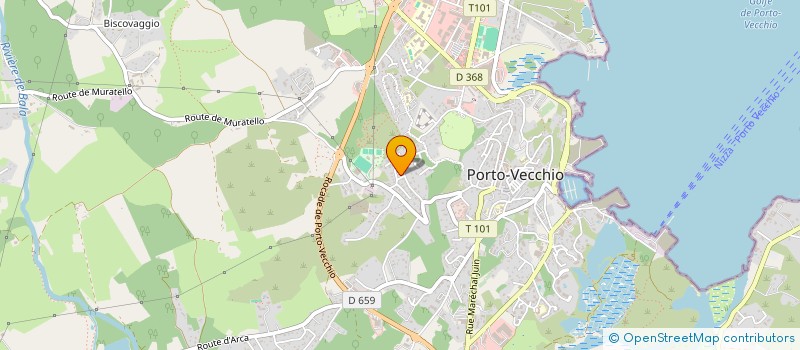 localisation de l'entreprise PRINCIPESSA à PORTO-VECCHIO