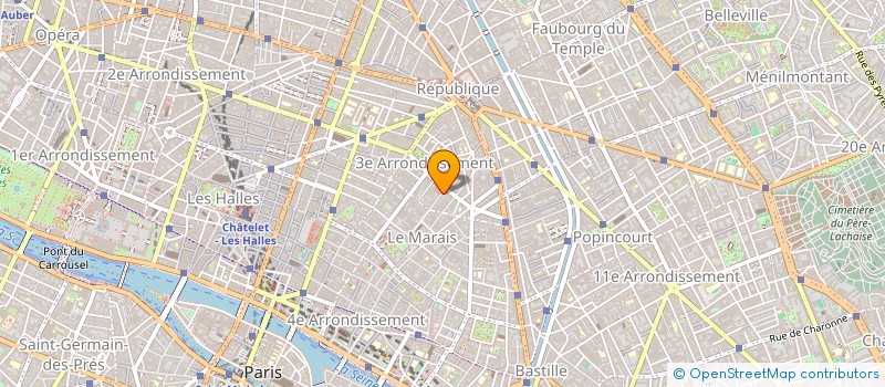 localisation de l'entreprise PRING PARIS SARL  PARIS