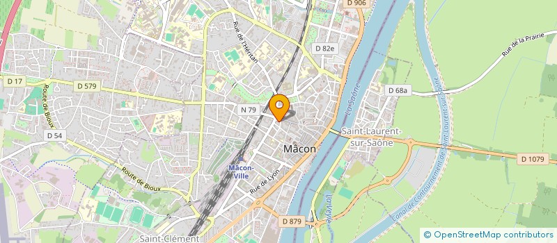 localisation de l'entreprise PRINGLEZ à MACON