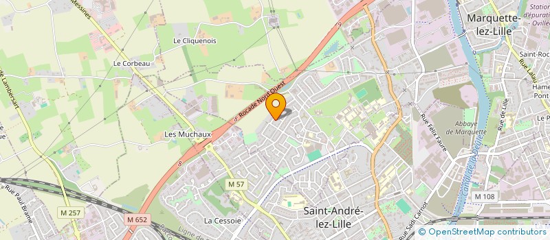 localisation de l'entreprise PRINT BOOTH  MARQUETTE-LEZ-LILLE