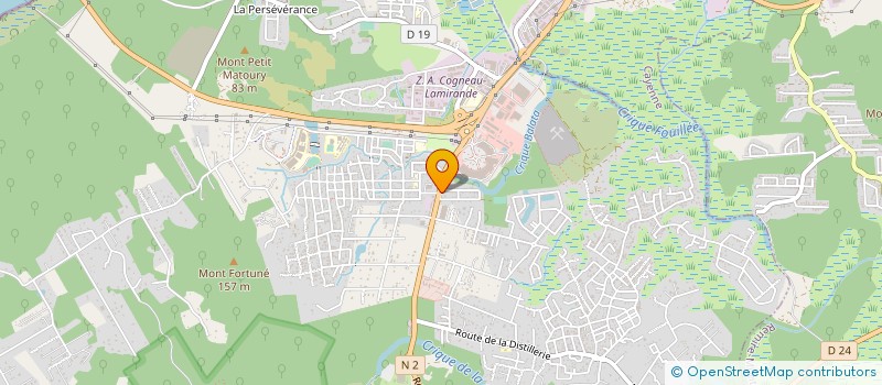 localisation de l'entreprise PRINT ECLAIR  MATOURY