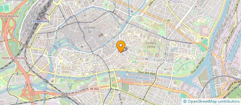 localisation de l'entreprise PRINT ETC à STRASBOURG