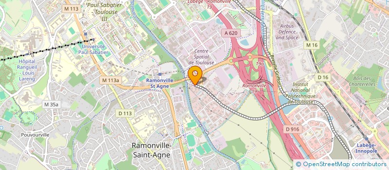 localisation de l'entreprise PRINT MEDIAS à TOULOUSE