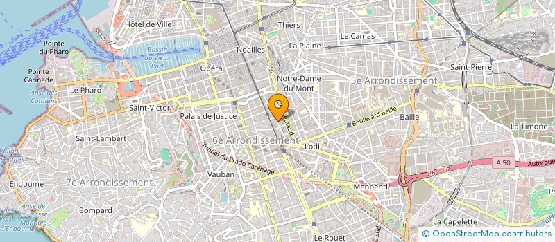 localisation de l'entreprise PRINT'OFFICE à MARSEILLE