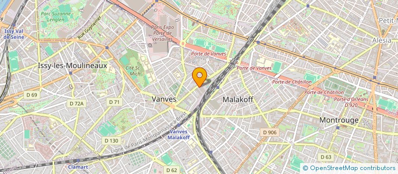 localisation de l'entreprise PRINTDAY-JASKA  VANVES