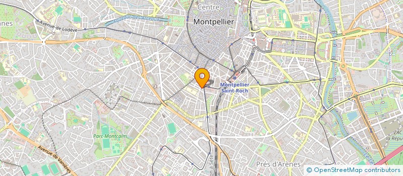 localisation de l'entreprise PRINTEMPS à MONTPELLIER