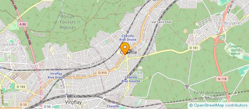 localisation de l'entreprise PRINTEMPS D ASIE à CHAVILLE