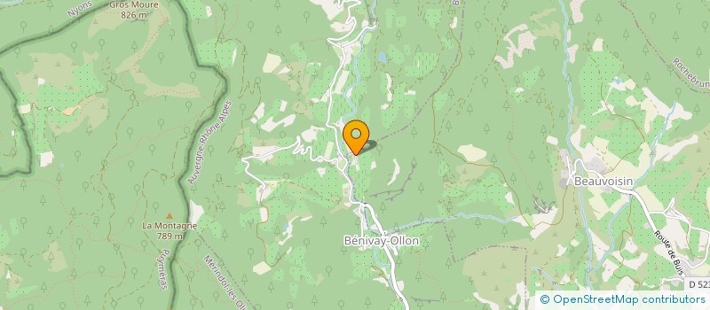 localisation de l'entreprise PRINTEMPS DES CHAMPS  MONTAUBAN-SUR-L'OUVEZE