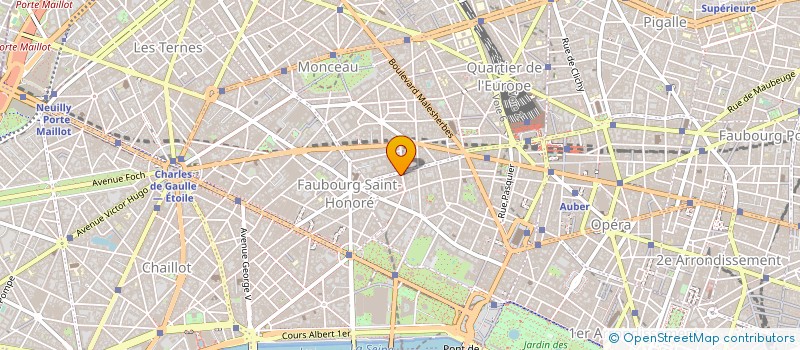 localisation de l'entreprise PRINTEMPS MUSICAL DE PARIS  PARIS