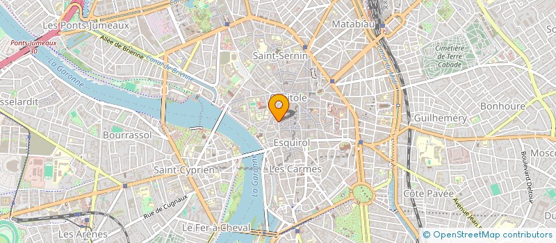 localisation de l'entreprise PRINTEMPS NETTOYAGE à TOULOUSE