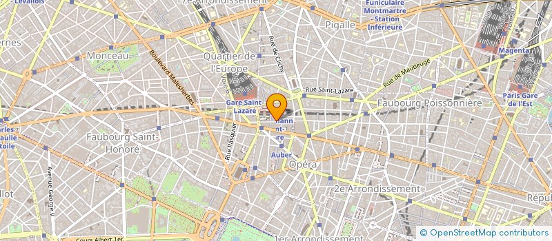 localisation de l'entreprise PRINTEMPS SIEGE  PARIS