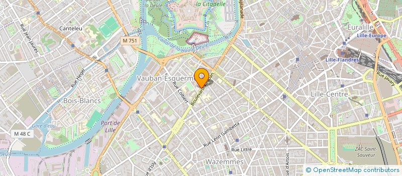 localisation de l'entreprise PRINTEMPS SOLIDAIRE à LILLE