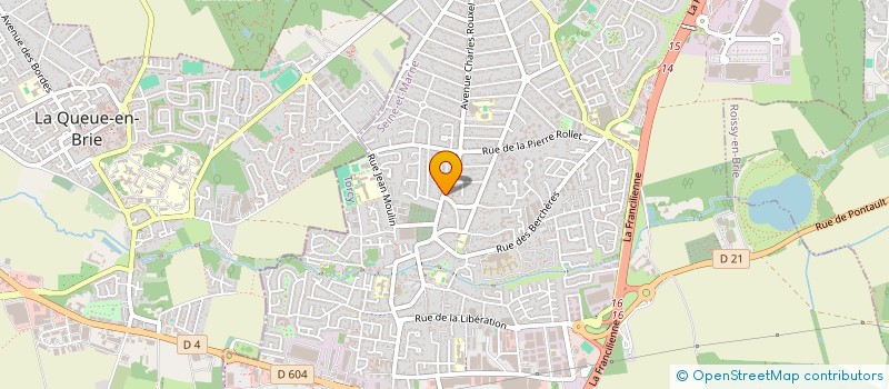 localisation de l'entreprise PRINTER à PONTAULT-COMBAULT