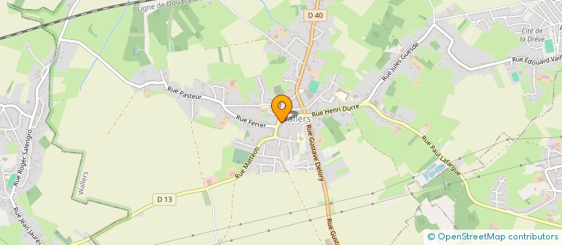 localisation de l'entreprise PRINTERPRESSE  WALLERS