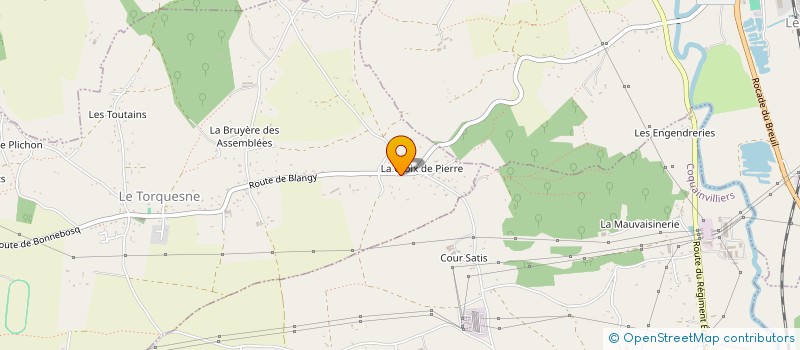 localisation de l'entreprise PRINTEX COMMUNICATION  LE TORQUESNE